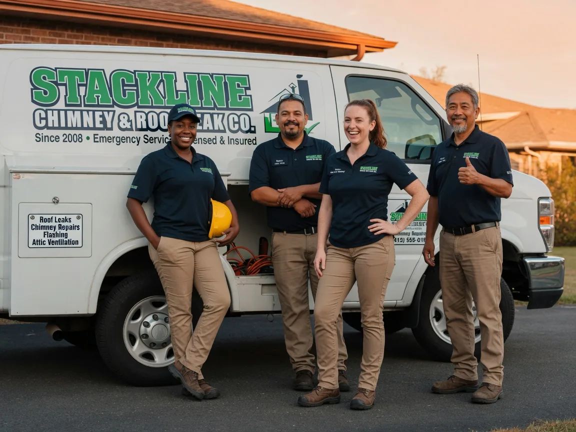 Chimney flashing repair company in Snelling, CA